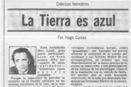 La tierra es azul La tierra es azul
