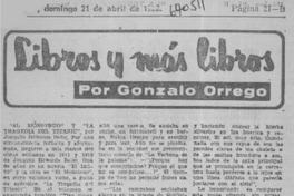 Libros y más libros Libros y más libros