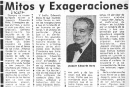 Mitos y exageraciones