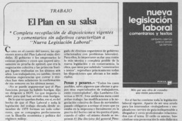 El Plan en su salsa. El Plan en su salsa.