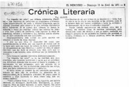 Crónica literaria