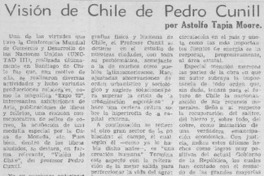 Visión de Chile de Pedro Cunill Visión de Chile de Pedro Cunill