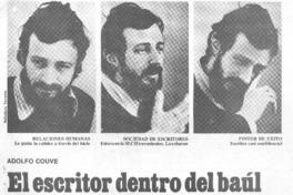 El Escritor dentro del baúl : [Entrevista]