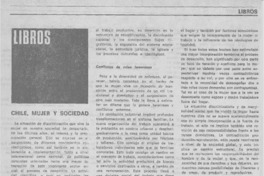 Chile, mujer y sociedad Chile, mujer y sociedad