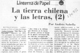 La tierra chilena y las letras (2) La tierra chilena y las letras (2)