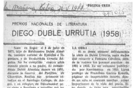 Diego Dublé Urrutia (1958) Diego Dublé Urrutia (1958)