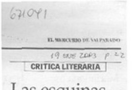 Las esquinas peligrosas del mundo. Las esquinas peligrosas del mundo.
