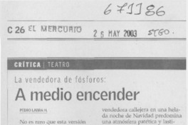 A medio encender A medio encender
