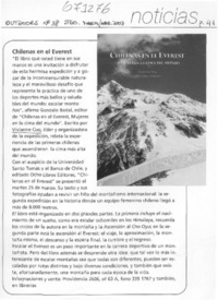 Chilenas en el Everest.