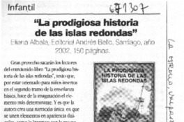La prodigiosa historia de las islas redondas". La prodigiosa historia de las islas redondas".
