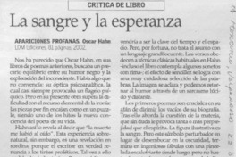 La Sangre y la esperanza La Sangre y la esperanza