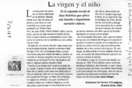 La virgen y el niño. La virgen y el niño.