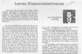 Letras hispanoamericanas