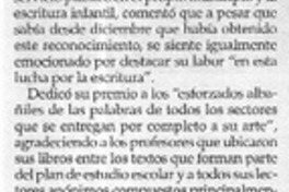 Premio a la fantasía. Premio a la fantasía.