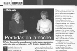 Perdidas en la noche Perdidas en la noche