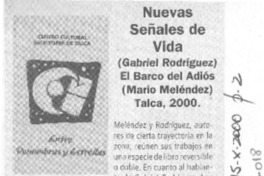 Nuevas señales de vida.