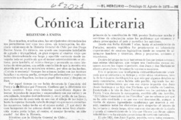 Releyendo a Encina Releyendo a Encina