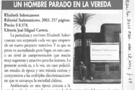 Un hombre parado en la vereda Un hombre parado en la vereda