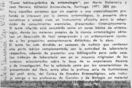 Curso teórico práctico de entomología Curso teórico práctico de entomología