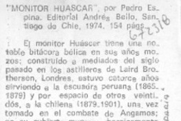 Monitor Huáscar Monitor Huáscar