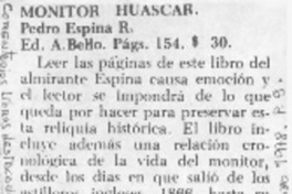 Monitor Huáscar.
