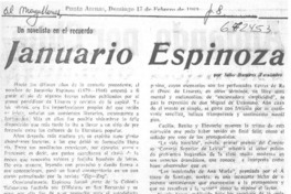 Januario Espinoza Januario Espinoza