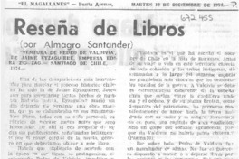 Reseña de libros Reseña de libros