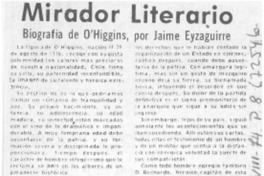 Mirador literario Mirador literario
