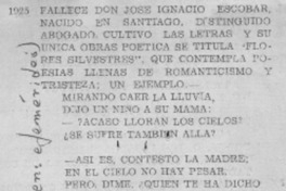 José Ignacio Escobar. José Ignacio Escobar.