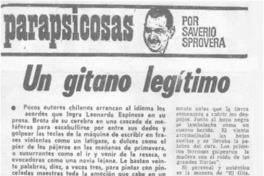 Un gitano legítimo