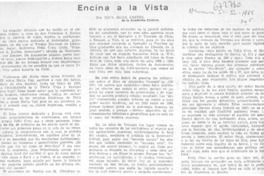 Encina a la vista