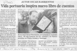 Vida portuaria inspira nuevo libro de cuentos. Vida portuaria inspira nuevo libro de cuentos.
