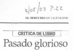 Pasado glorioso Pasado glorioso