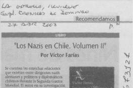 Los Nazis en Chile (volumen II) Los Nazis en Chile (volumen II)
