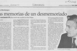 Las memorias de un desmemoriado Las memorias de un desmemoriado