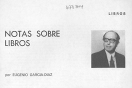 Notas sobre libros Notas sobre libros