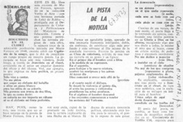 La pista de la noticia La pista de la noticia