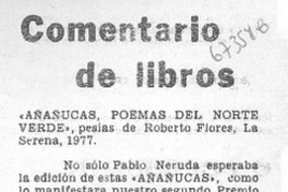 Añañucas, poemas del norte verde : [comentario]
