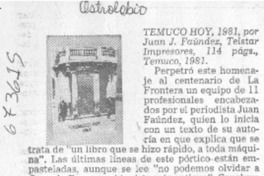 Temuco hoy Temuco hoy