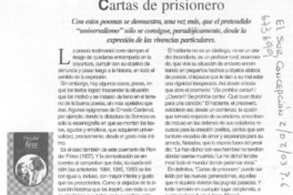 Cartas de prisionero Cartas de prisionero