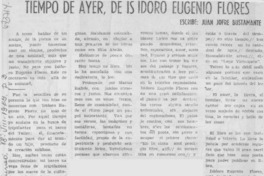 Tiempo de ayer, de Isidoro Eugenio Flores Tiempo de ayer, de Isidoro Eugenio Flores
