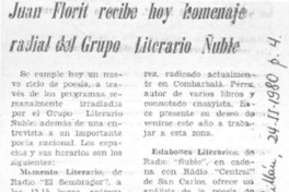 Juan Florit poeta chileno Juan Florit poeta chileno