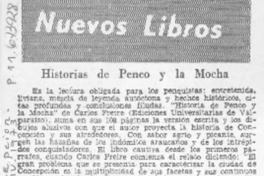 Historias de Penco y la Mocha. Historias de Penco y la Mocha.