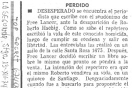 Perdido.