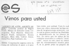 Vimos para usted