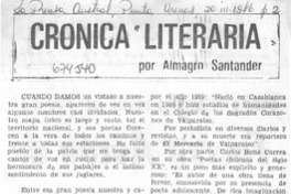 Crónica literaria