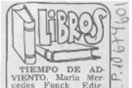 Tiempo de adviento.