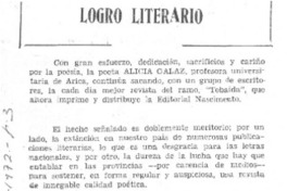 Logro literario
