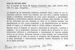 Vida de Arturo Prat Vida de Arturo Prat
