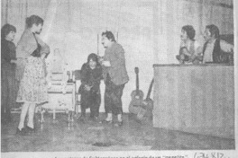 "Canto a la tierra chilena en el teatro". "Canto a la tierra chilena en el teatro".